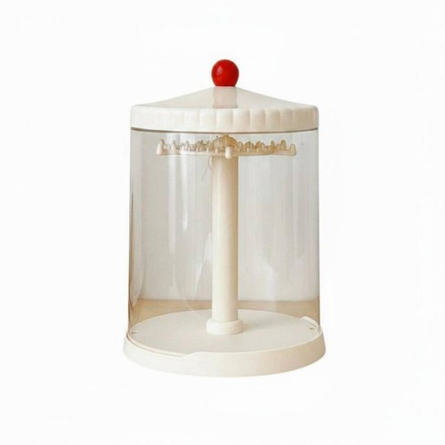 Rotating doll display case - display,