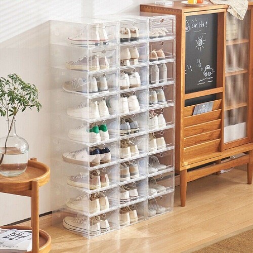 12pc shoe box storage case - shoe,