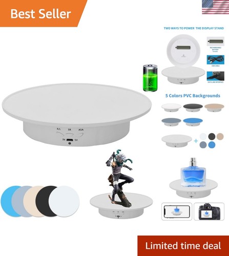 Battery usb powered rotating - &,