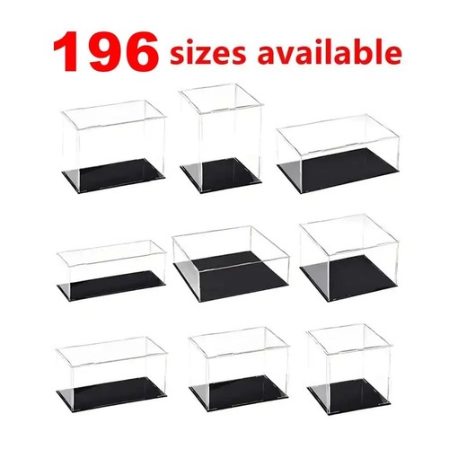 Clear acrylic display box - clear,