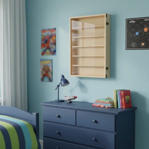 Tier wooden display case - 6,