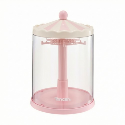 Rotating display stand with - display,