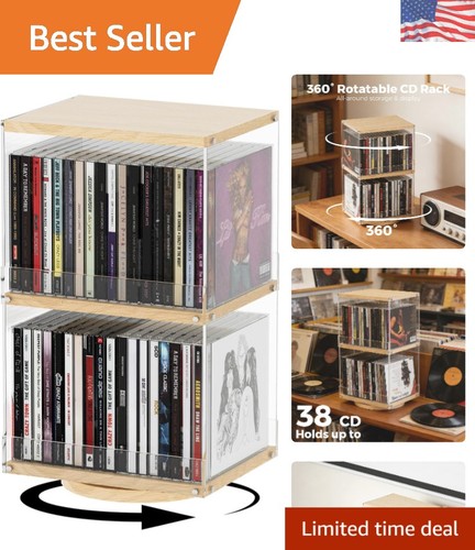 Compact tier acrylic - compact, 2-tier
