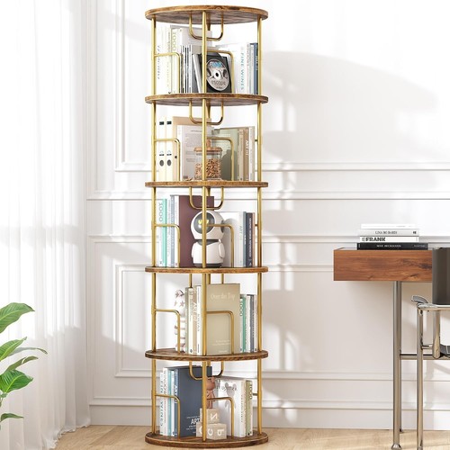 5tier rotating bookshelf 360 - 5tier, bookshelf,