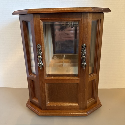 Vintage wooden jewelry - wooden, armoire