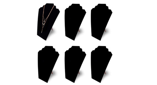 Velvet jewelry display - velvet, stands