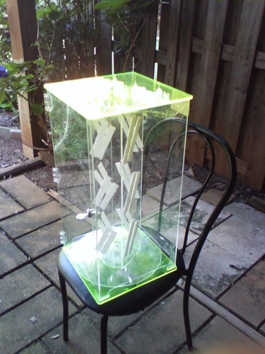 Revolving acrylic display - acrylic,